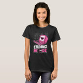 プログラマーモード プログラミング コーディング 開発者 C Tシャツ (正面フル)