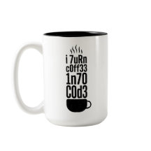 プログラマーユーモア - コーヒーをコードに変換