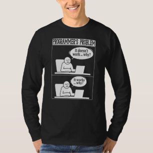 プログラマー問題技術ソフトウェアスクリプトHtm Tシャツ