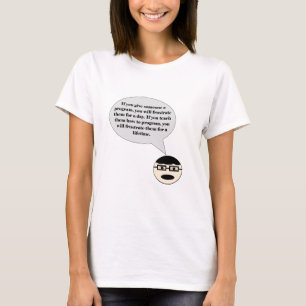 プログラマー女性のワイシャツを失望させる方法 Tシャツ