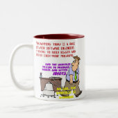 プログラマー対宇宙(1) ツートーンマグカップ (左)