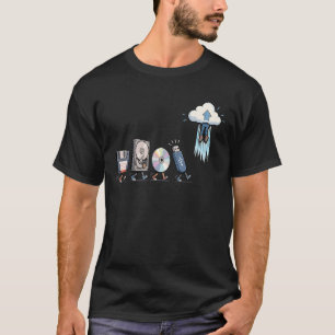 プログラマー進化データストレージソフトウェアエンジニア Tシャツ