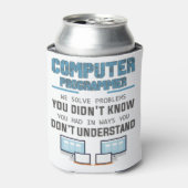 プログラマー開発者コンピュータサイエンティストgift-IXe3i 缶クーラー (缶正面)
