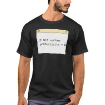 プログラマー コーヒー コード Tシャツ | コーヒーがなければ