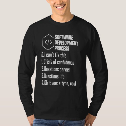 プログラマー ソフトウェア開発者 コンピュータエンジニア ネ Tシャツ (正面)
