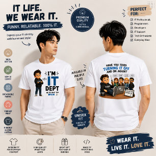 プログラマー＆テクニカルサポート グラフィックTシャツ Tシャツ