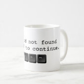 プログラマー・ユーモア・プン コーヒーマグカップ (正面右)