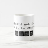 プログラマー・ユーモア・プン コーヒーマグカップ (中央)