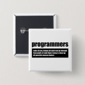 プログラマー 缶バッジ (正面&裏面)