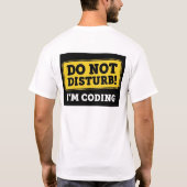 プログラマーTシャツ Tシャツ (裏面)