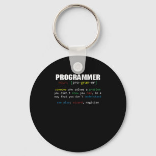 プログラマ定義コーダプログラミングGif キーホルダー