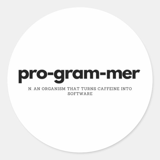 プログラマ定義 ラウンドシール (正面)