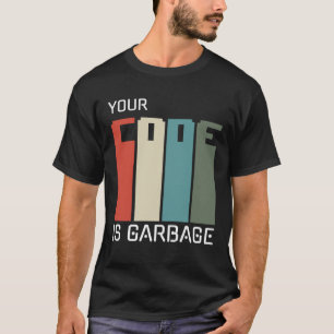 プログラマ感動的;コードがガベージです Tシャツ