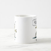 プログラミングのバグ コーヒーマグカップ (中央)