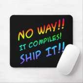 プログラミングのユーモアのマウスパッド マウスパッド (マウス)