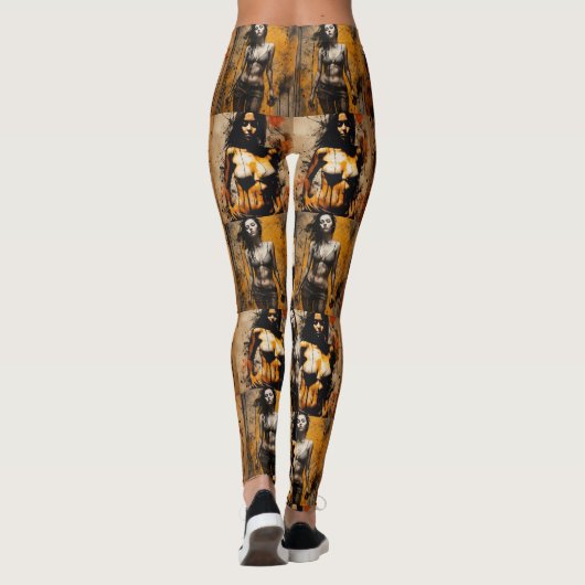 プログラミングの基礎を習得する レギンス (裏面)