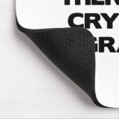 プログラミングの泣き叫び無し マウスパッド (コーナー)