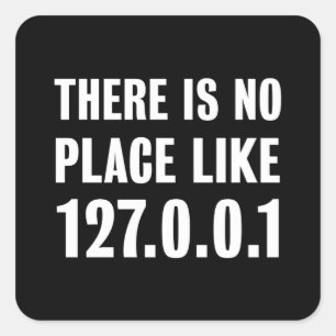 プログラミングギフト127.0.0.1のような場所はありません スクエアシール