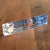 プログラミング言語コンピュータエンジニア デスクネームプレート (側面)