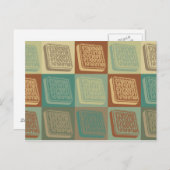 プログラミング ポップ アート ポストカード (正面/裏面)