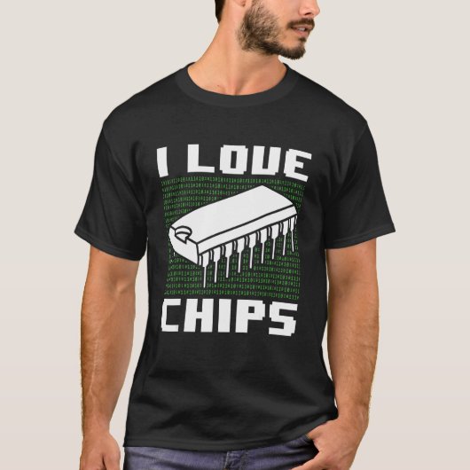プログラミングCoding Code Developer Software I Love Tシャツ (正面)
