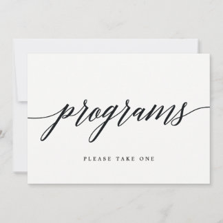 プログラムの看板 - モダン スクリプト