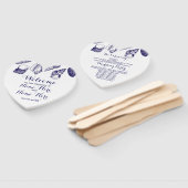 プログラムハンドファンシェルビーチ結婚式海 ハンドファン (組立なし)