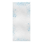 プログラムパーティーシルバーブルーグリッターダスト ラックカード (裏面)