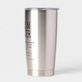 プログラムマネージャ 保温保冷タンブラー (左面)