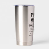 プログラムマネージャ 保温保冷タンブラー (右面)