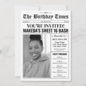 プログラムモダン新聞との甘い16招待状 シーズンカード (正面)