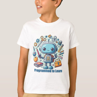プログラム学済み – ロボットTシャツ Tシャツ