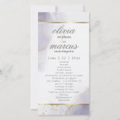 プログラム金ゴールドほこりっぽいプラムパープル (正面)