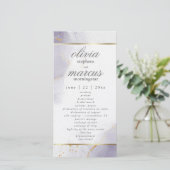 プログラム金ゴールドほこりっぽいプラムパープル (スタンド正面)