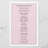 プログラム |おシンプルよびモダン赤面 (裏面)