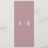 プログラム – エレガントフローラピンク結婚, s (裏面)