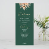 プログラム – エレガントフローラ濃い緑結婚、の (スタンド正面)