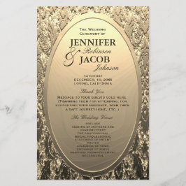 プログラム |メタリックエッチング金ゴールドルック