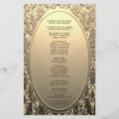 プログラム |メタリックエッチング金ゴールドルック (裏面)