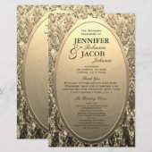 プログラム |メタリックエッチング金ゴールドルック (正面/裏面)