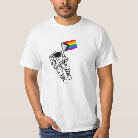 プログレスプライドムーンマン Tシャツ (正面)