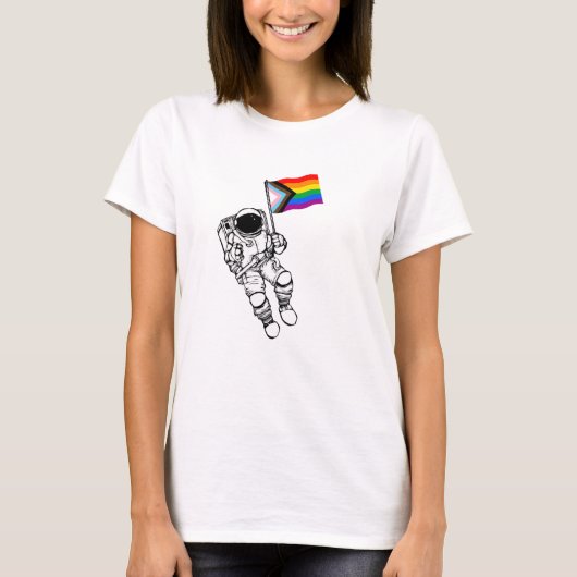 プログレスプライドムーンマン Tシャツ (正面)