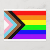 プログレスレインボープライドはがき ポストカード (正面)