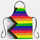 プログレスLGBTQ+プライドエプロン エプロン (正面)
