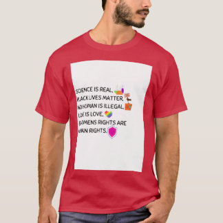 プログレッシブアートサイエンスBLM LGBTフェミニズム Tシャツ