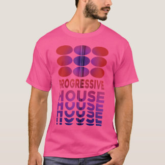 プログレッシブハウスミュージックシャツEdm Disco Zip Tシャツ