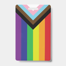 プログレッシブLGBTQIAフラグ バッジ