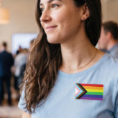 プログレッシブLGBTQIA国旗 名札