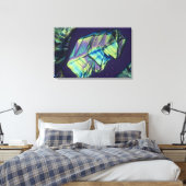 プロゲステロン結晶 キャンバスプリント (インサイチュ (寝室))