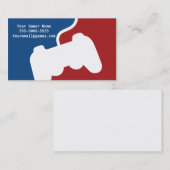 プロゲーマーのビデオゲームの名刺 名刺 (正面/裏面)